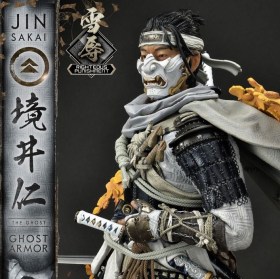 Jin Sakai The Ghost Righteous Punishment Ghost Armor Ghost of Tsushima 1/4 Statue by Prime 1 Studio